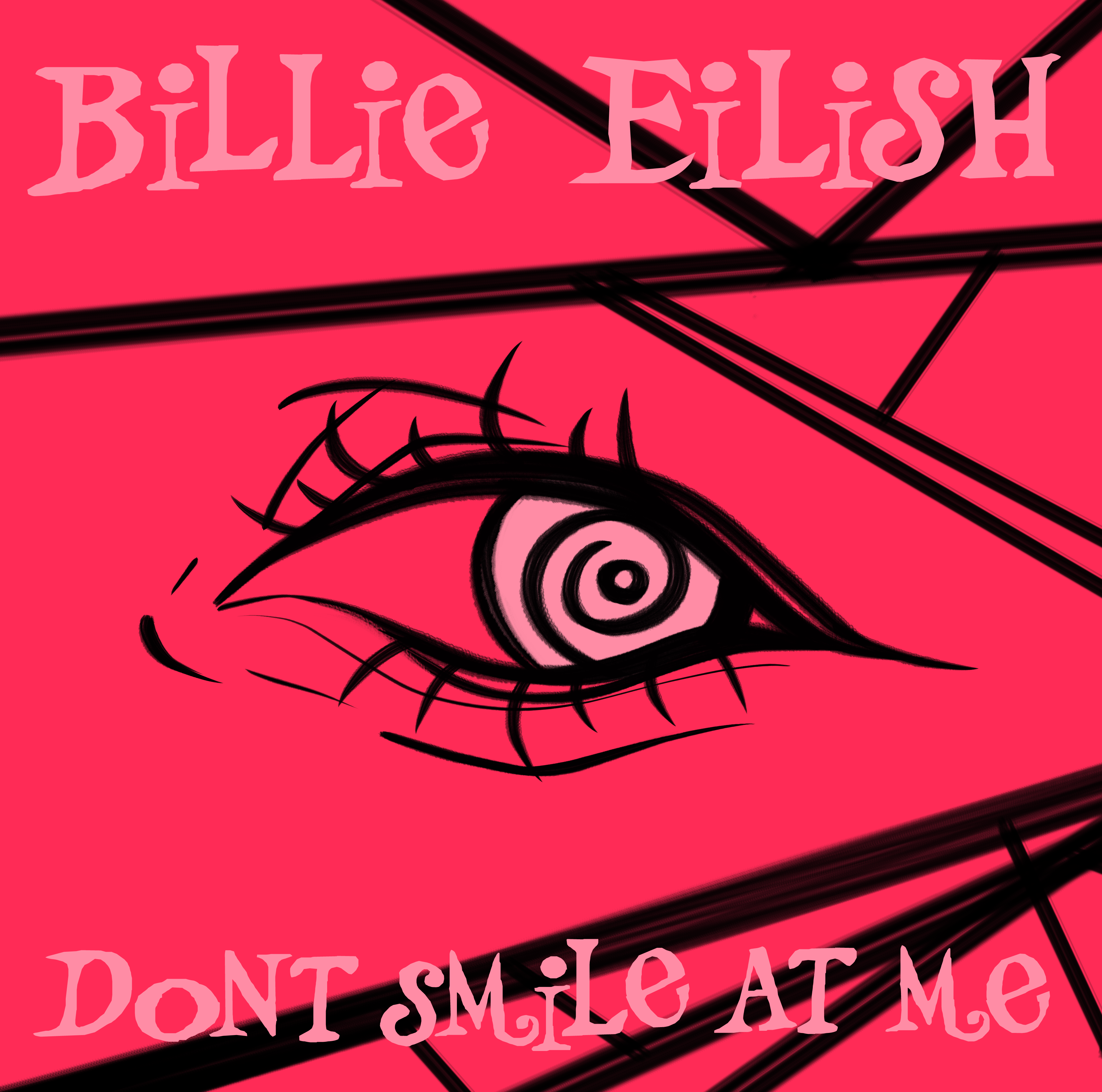 dont smile at me - Vinyl Design